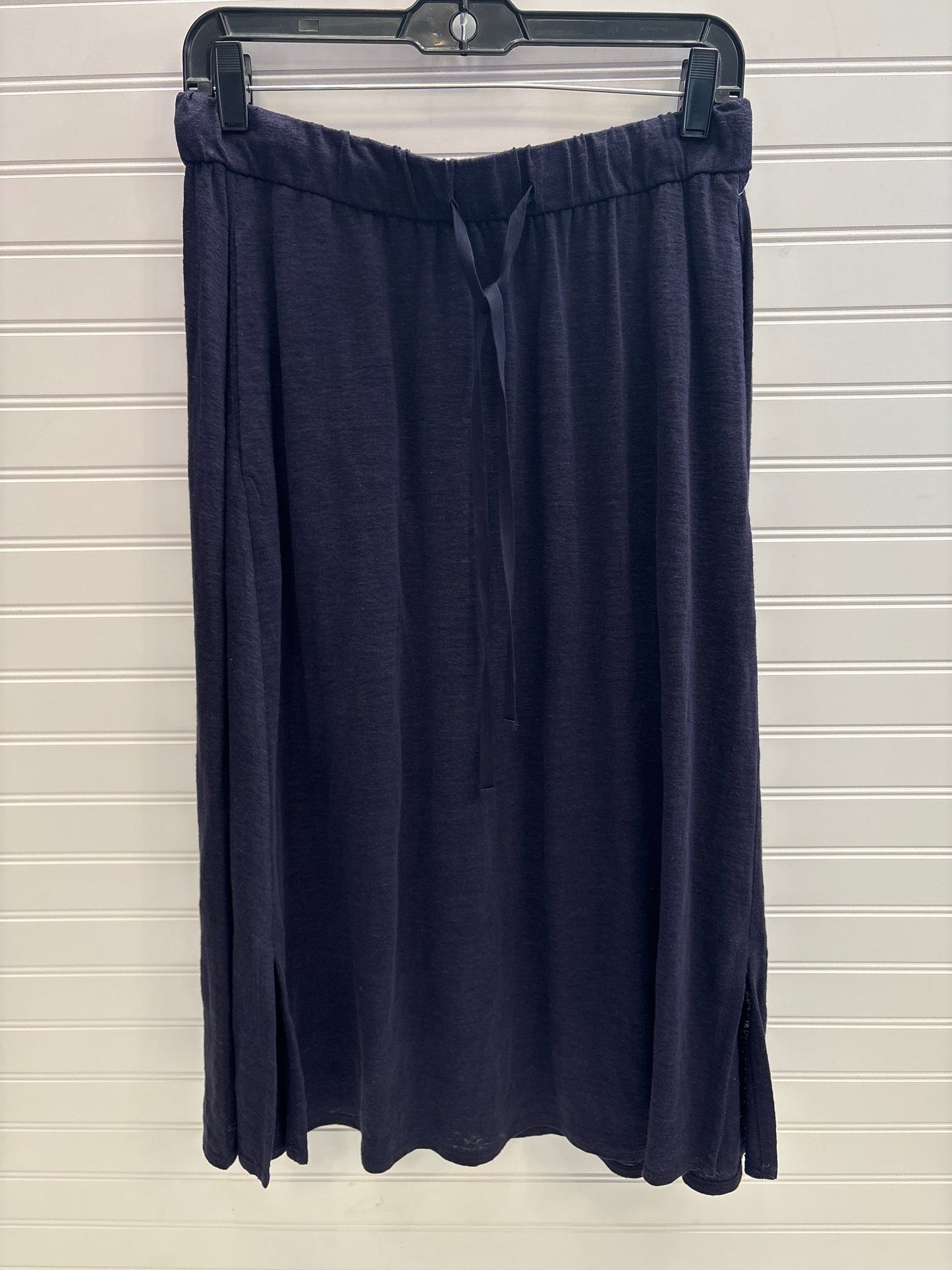 Skirt Midi By Eileen Fisher In Blue, Size: Xs