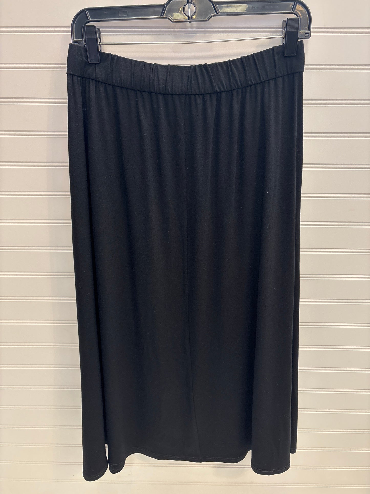 Skirt Midi By Eileen Fisher In Black, Size: Sp