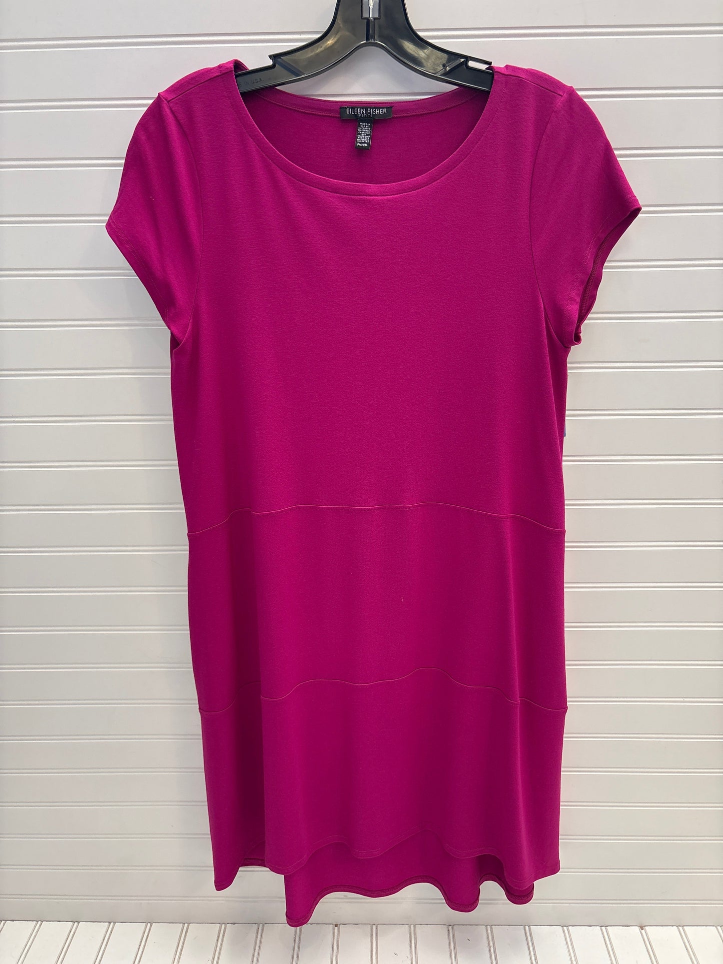 Dress Casual Midi By Eileen Fisher In Pink, Size: Mp