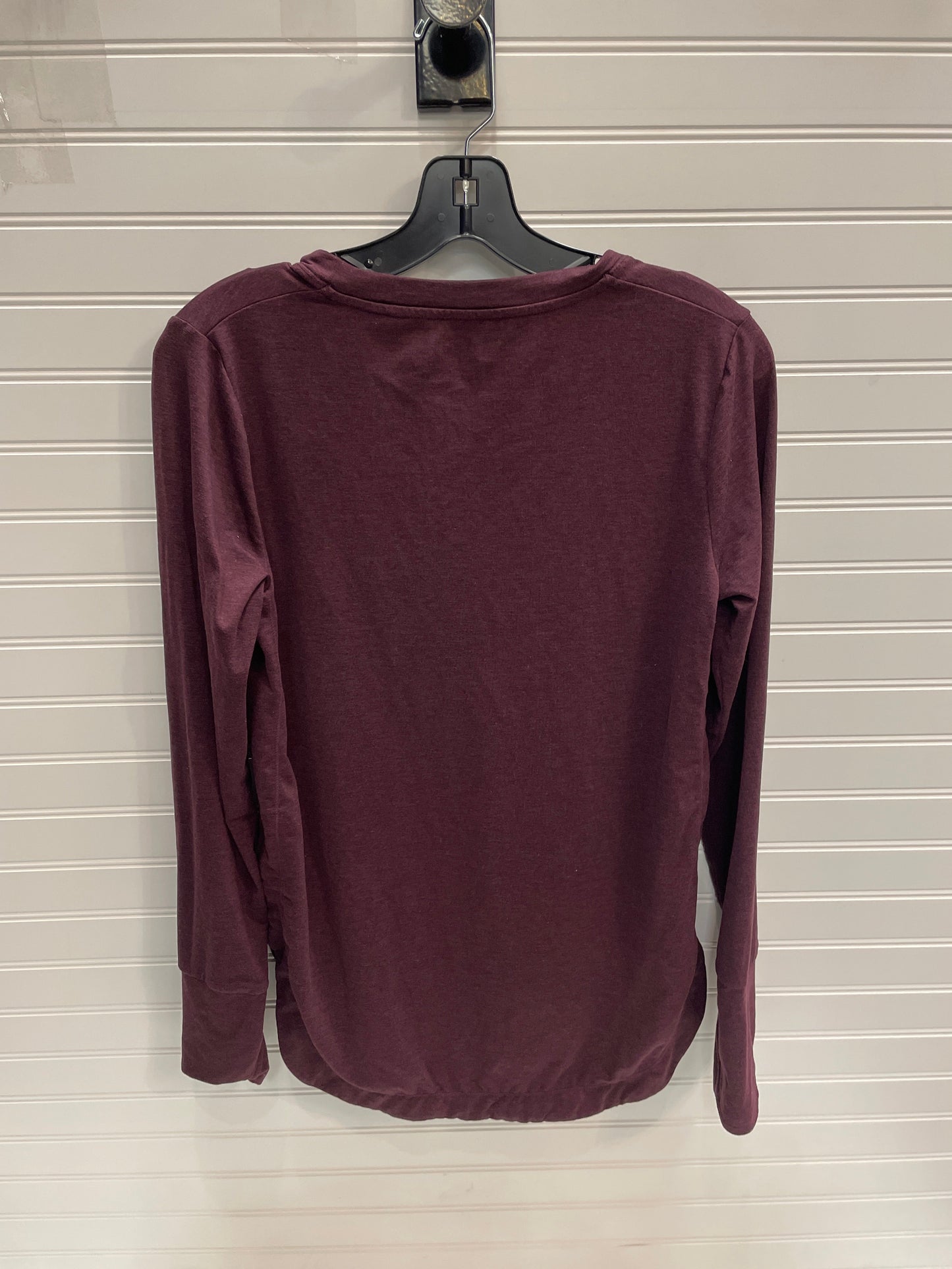 Athletic Top Long Sleeve Crewneck By Athleta In Red, Size: S