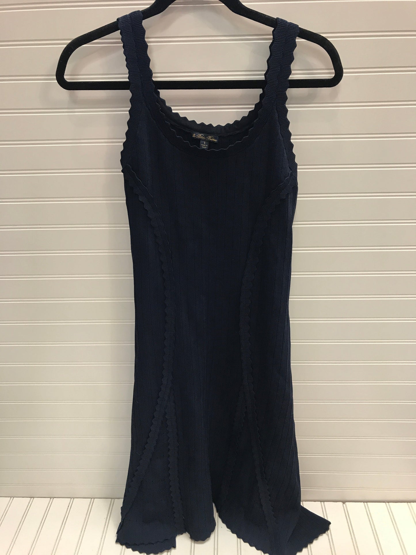 Dress Work By Brooks Brothers In Navy, Size: S