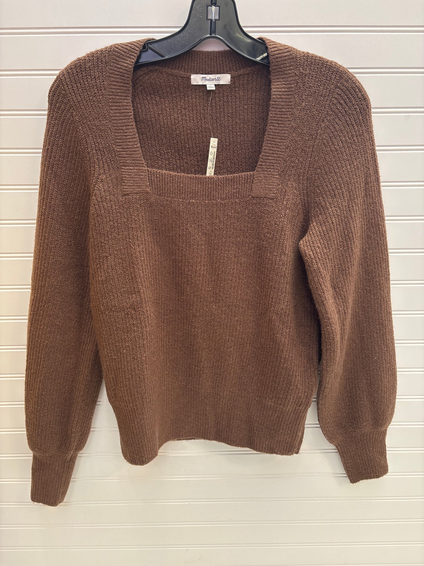 Sweater By Madewell In Brown, Size: Xs