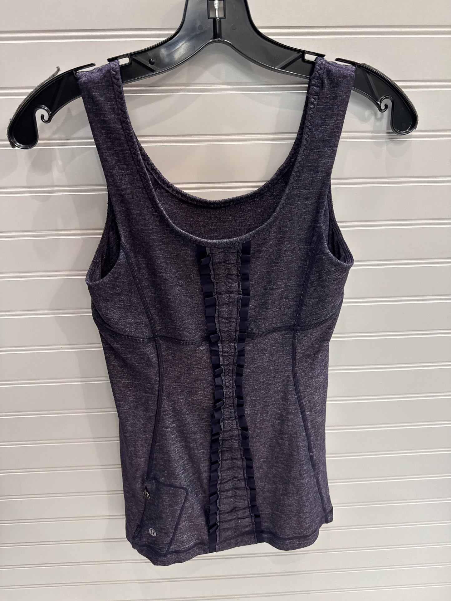 Athletic Tank Top By Lululemon In Purple, Size: 4