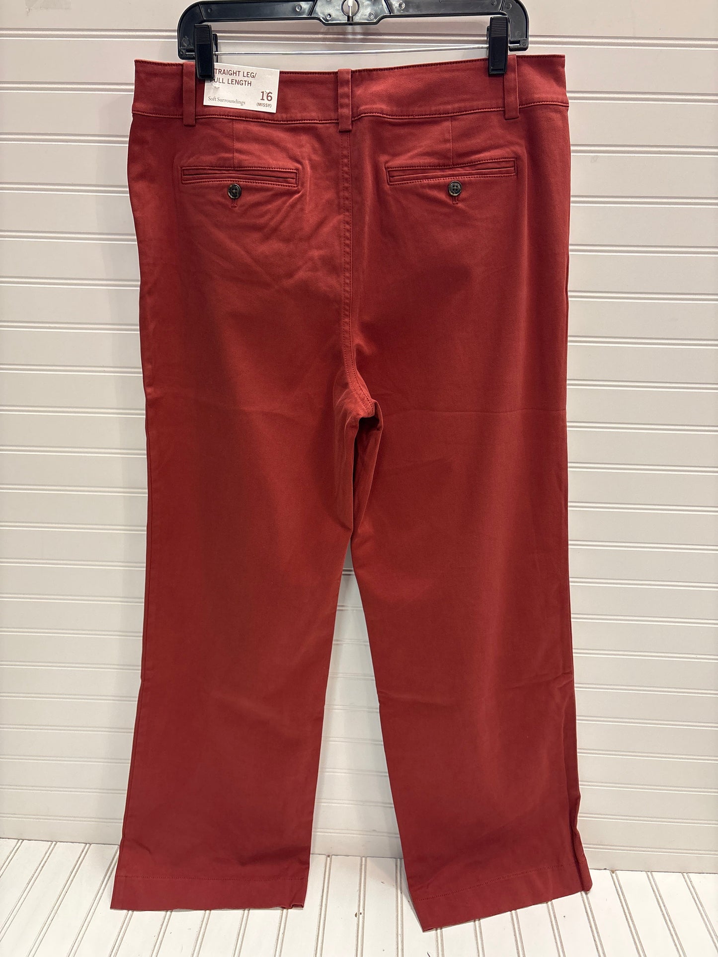 Pants Other By Soft Surroundings In Red, Size: 16