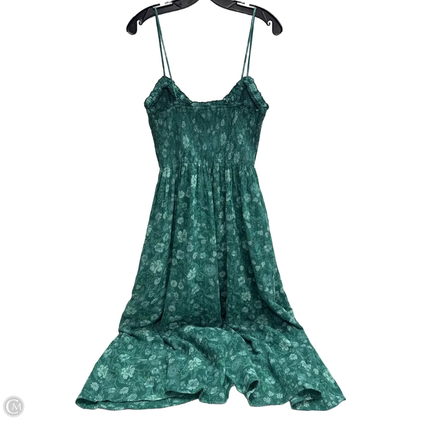 Dress Casual Maxi By Free People In Green & White, Size: M