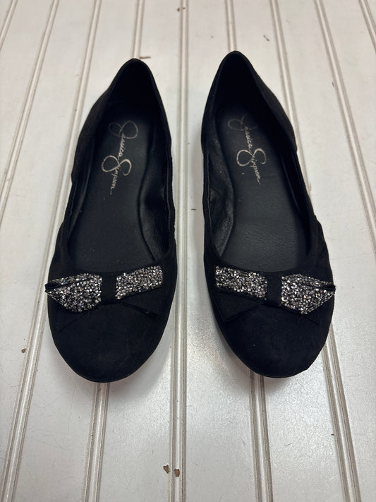 Shoes Flats By Jessica Simpson In Black, Size: 8