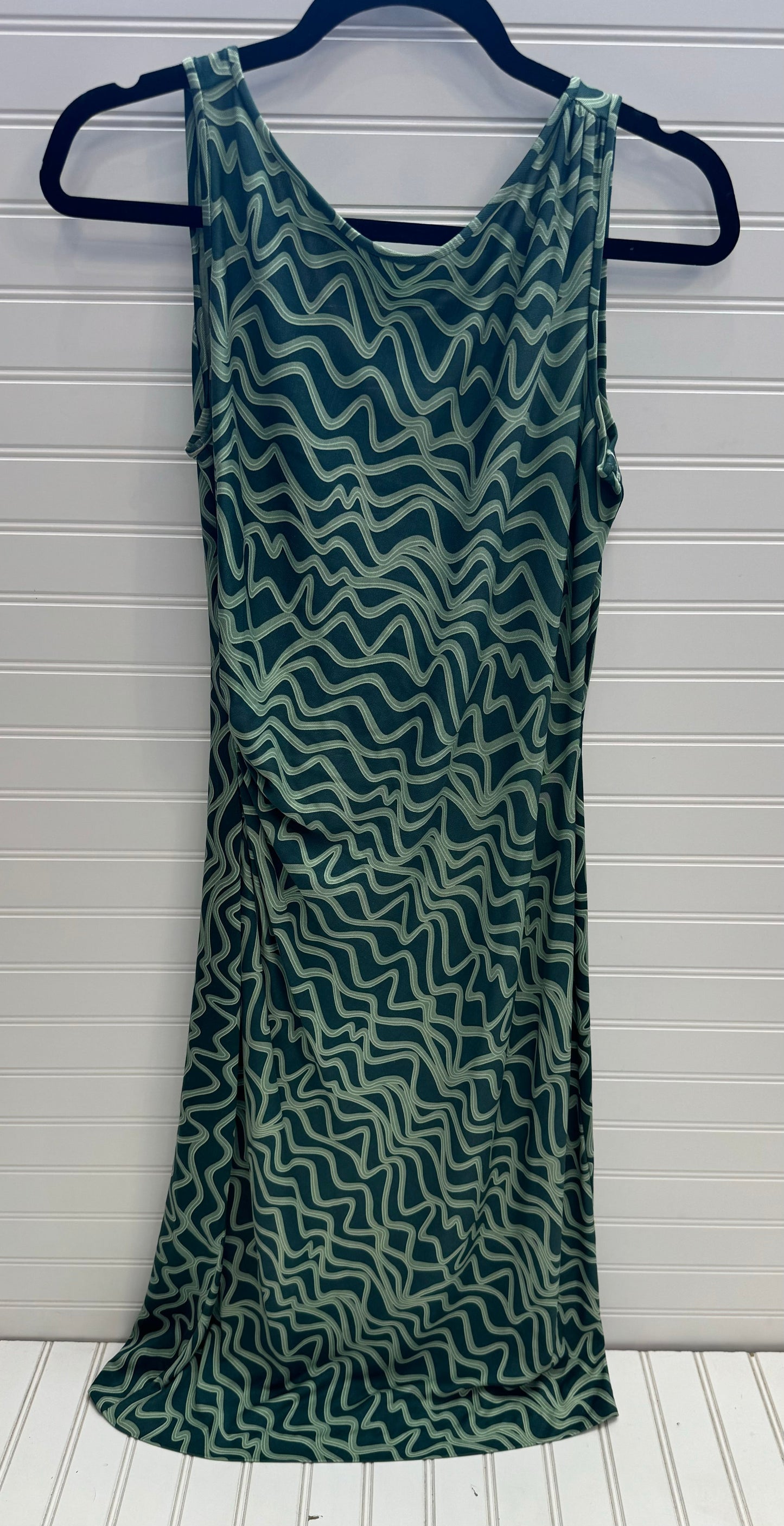Green Dress Designer Diane Von Furstenberg, Size 10