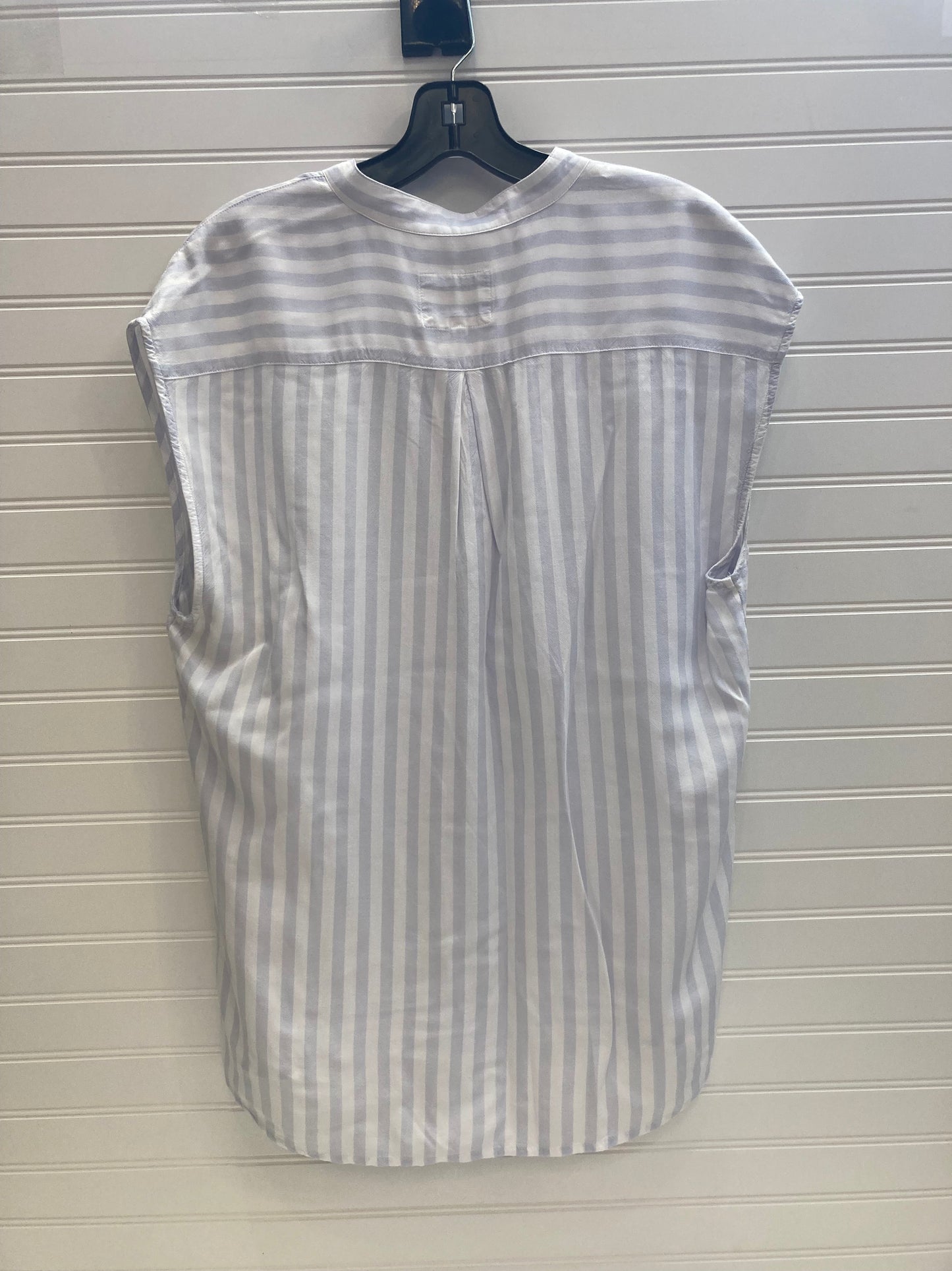 Striped Pattern Top Sleeveless Rails, Size S