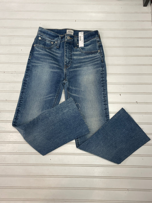 Blue Denim Jeans Cropped J. Crew, Size 2