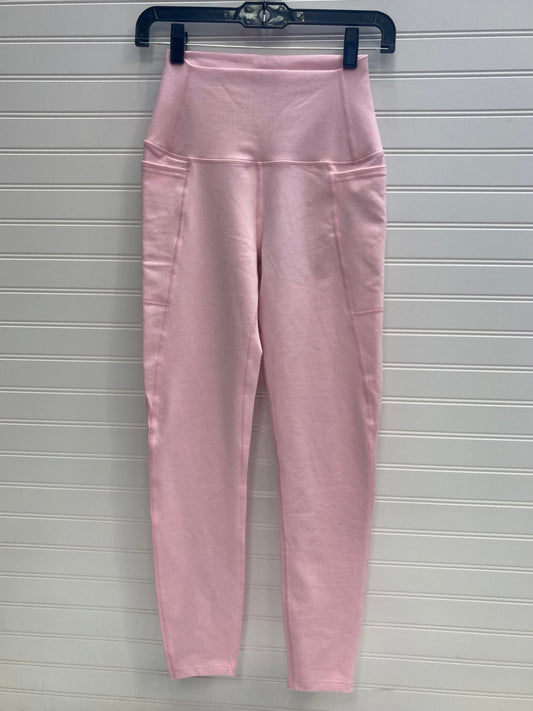 Pink Athletic Leggings Addison Bay, Size S