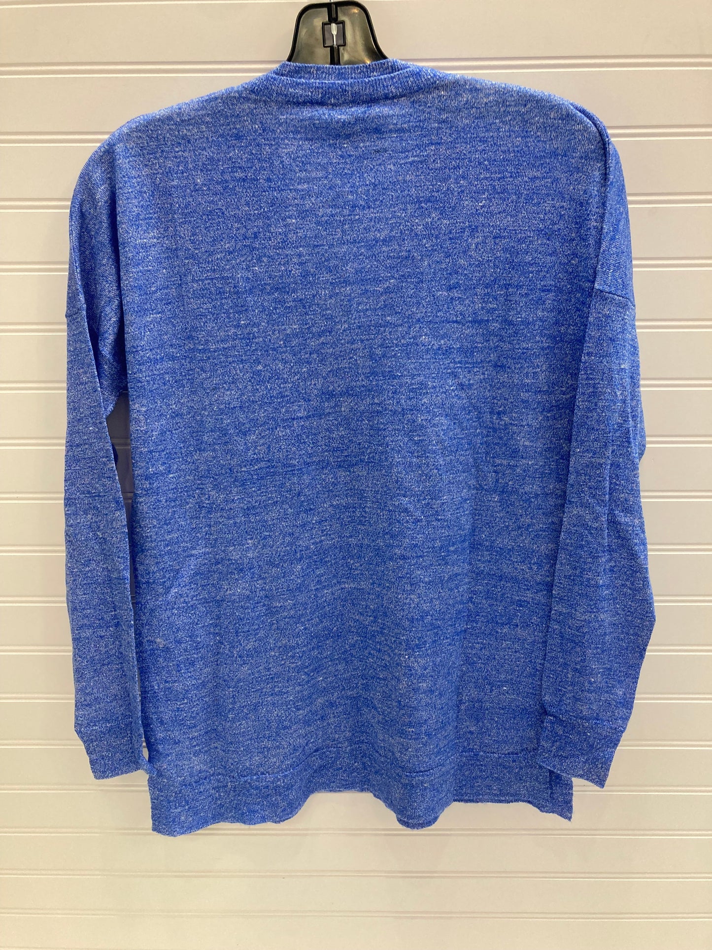 Blue Top Long Sleeve J. Crew, Size Xxs