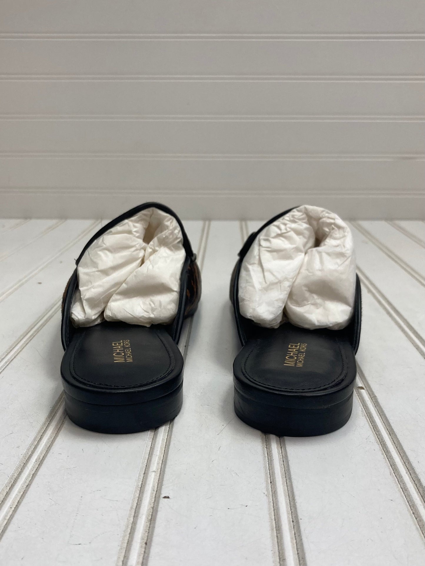 Animal Print Shoes Flats Michael By Michael Kors, Size 10