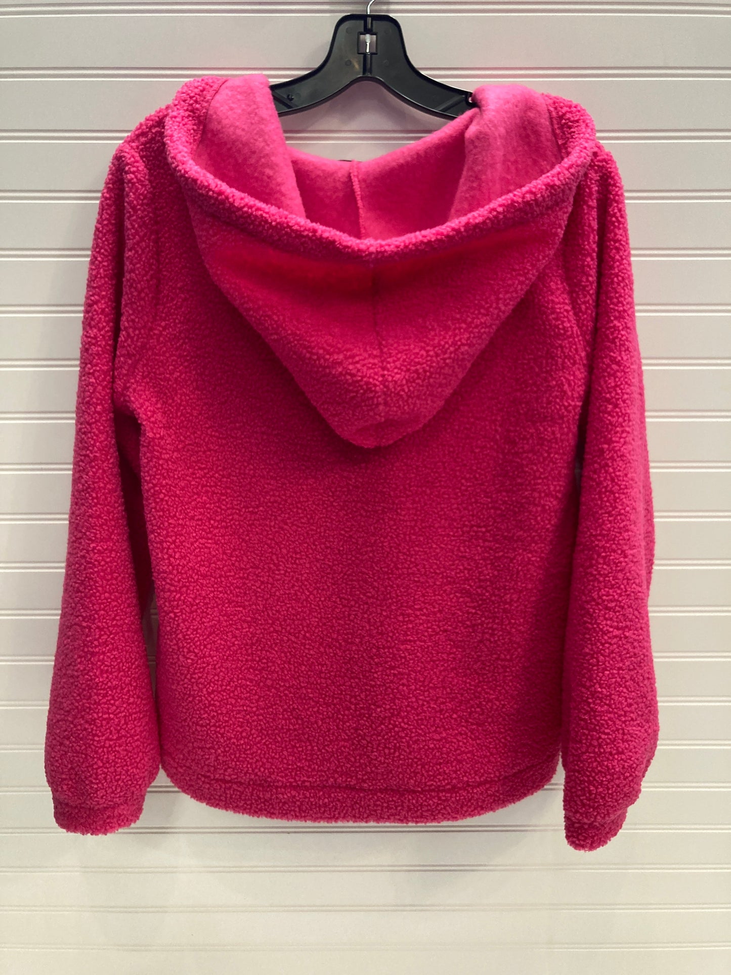 Sweatshirt Hoodie By Loft In Pink, Size: M