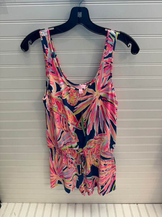 Romper Designer By Lilly Pulitzer In Multi-colored, Size: S