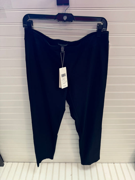 Pants Cropped By Eileen Fisher In Black, Size: S