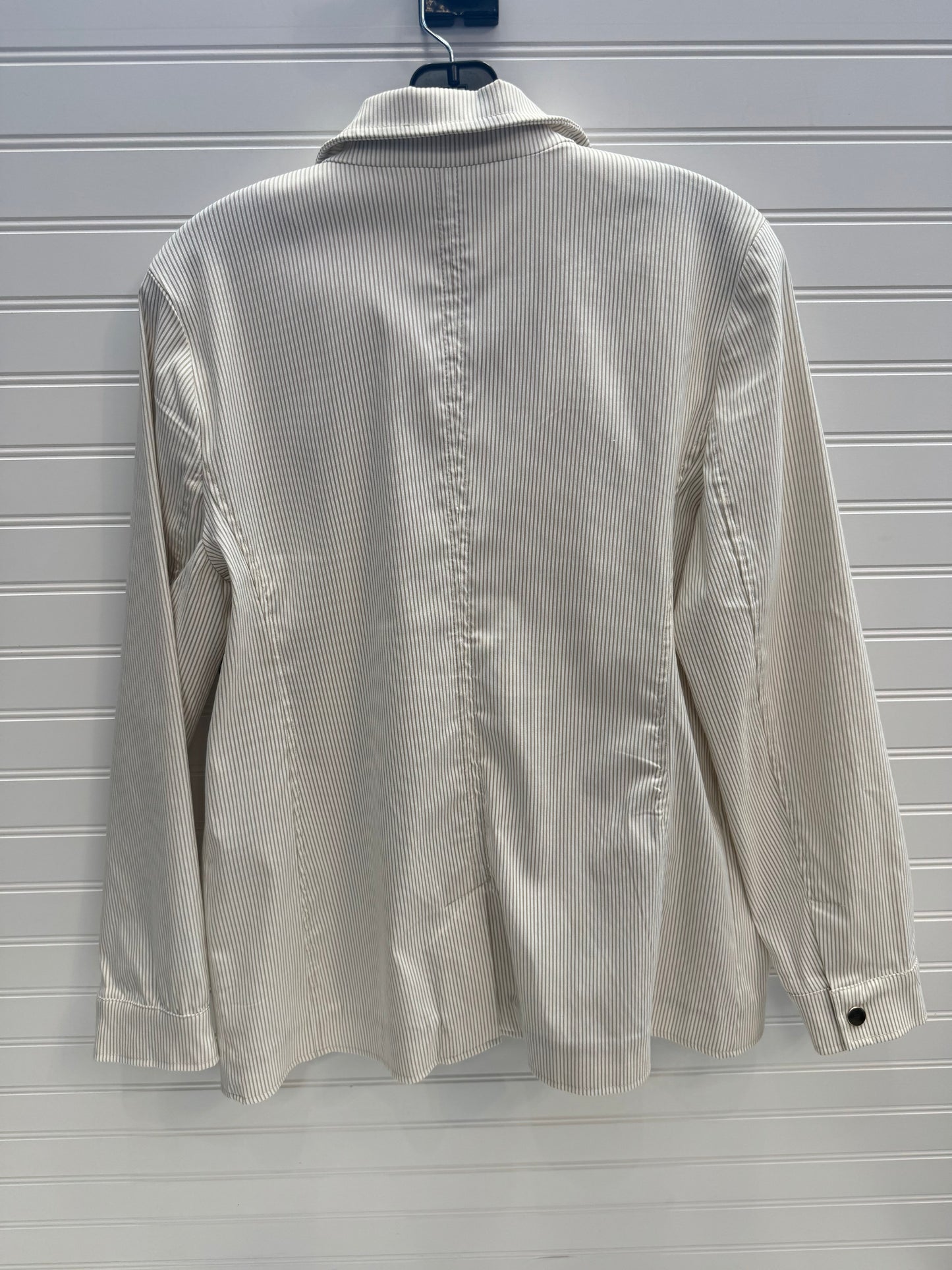 Jacket Other By Chicos In Cream & Tan, Size: M