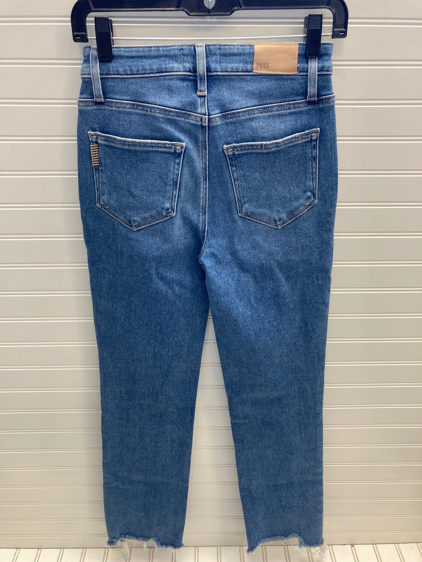 Jeans Skinny By Paige In Blue Denim, Size: 2