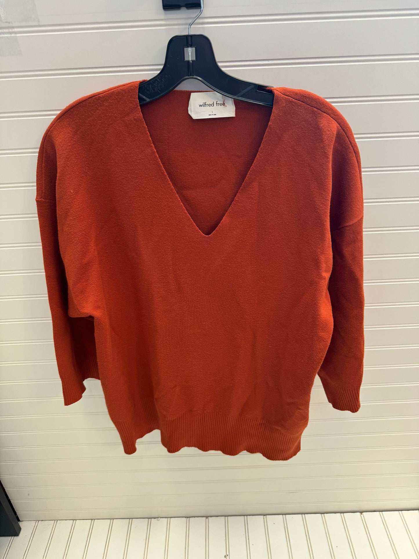 Sweater By Wilfred In Orange