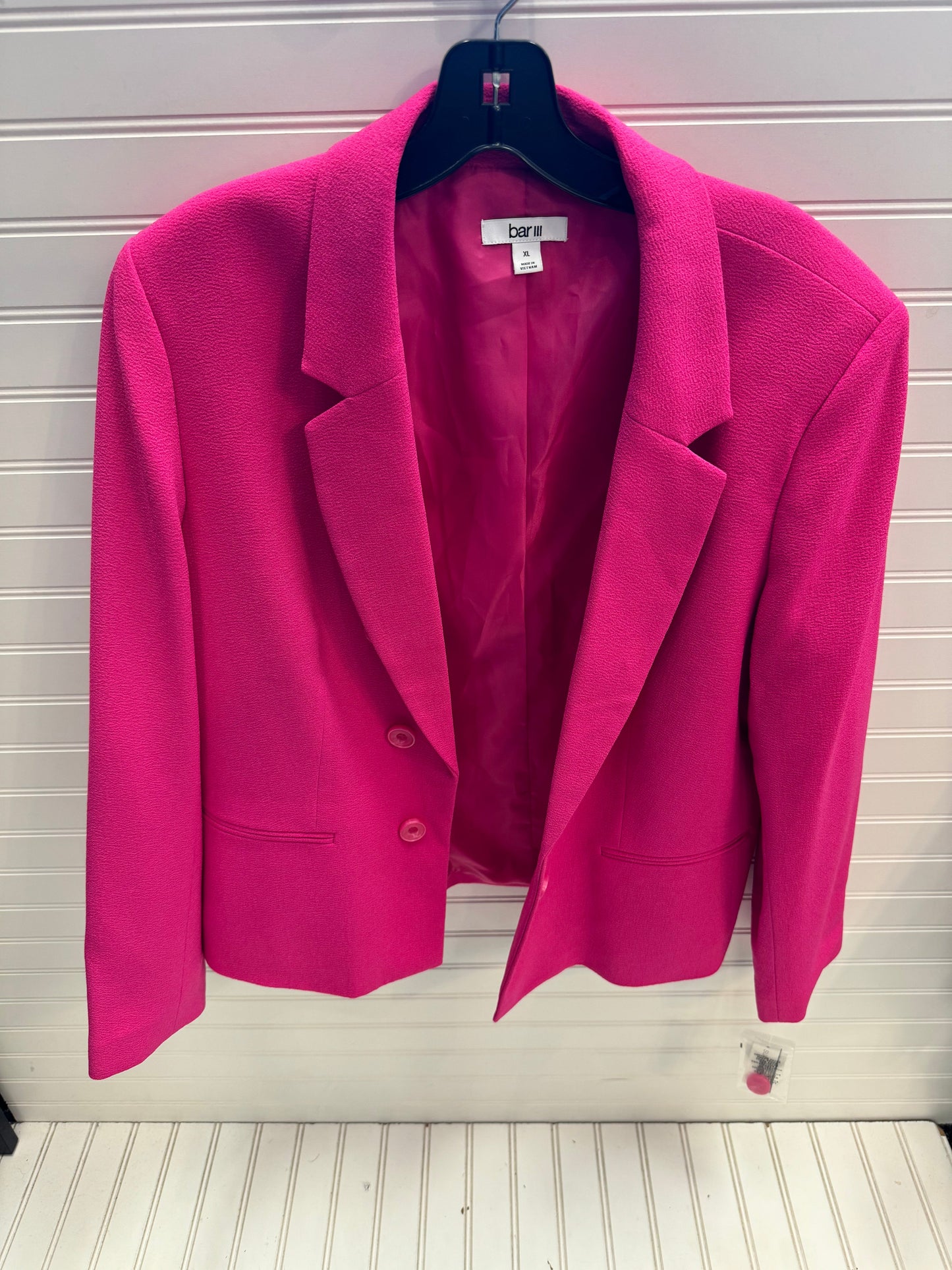 Blazer By Bar Iii In Pink, Size: Xl