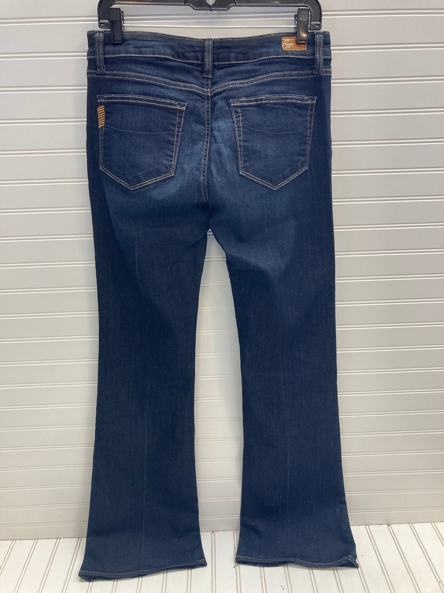 Jeans Boot Cut By Paige In Blue Denim, Size: 10