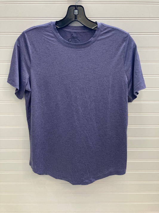 Athletic Top Short Sleeve By Fanka In Purple, Size: S