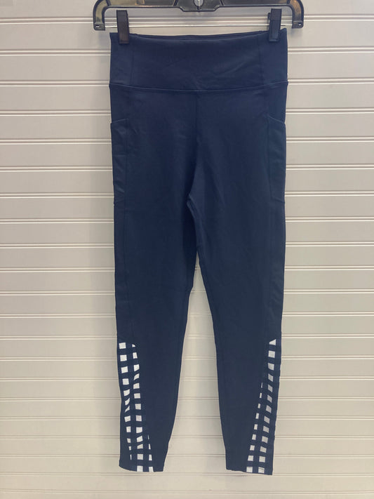 Athletic Leggings By Tuckernuck In Blue & White, Size: Xs