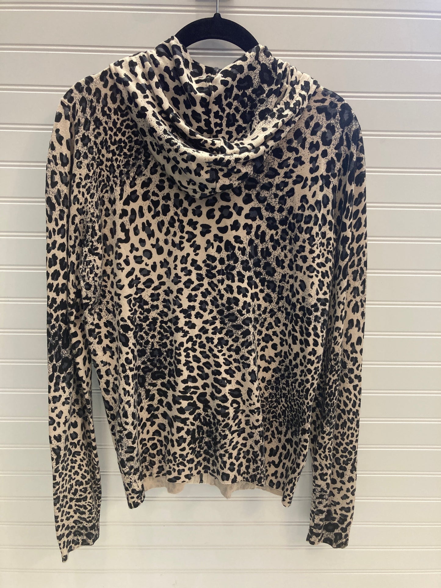 Cardigan By Vertigo In Animal Print, Size: M