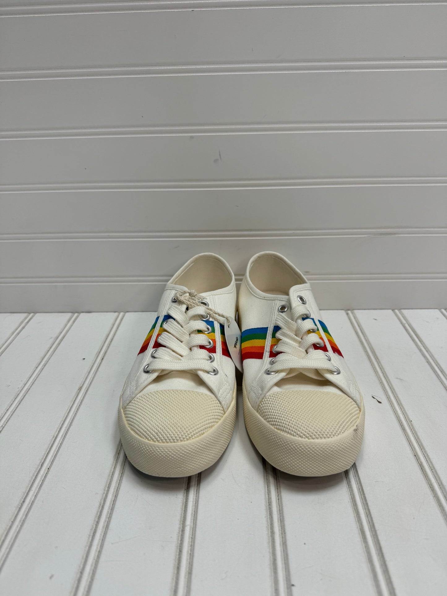 Shoes Sneakers By Gola In Rainbow Print, Size: 5