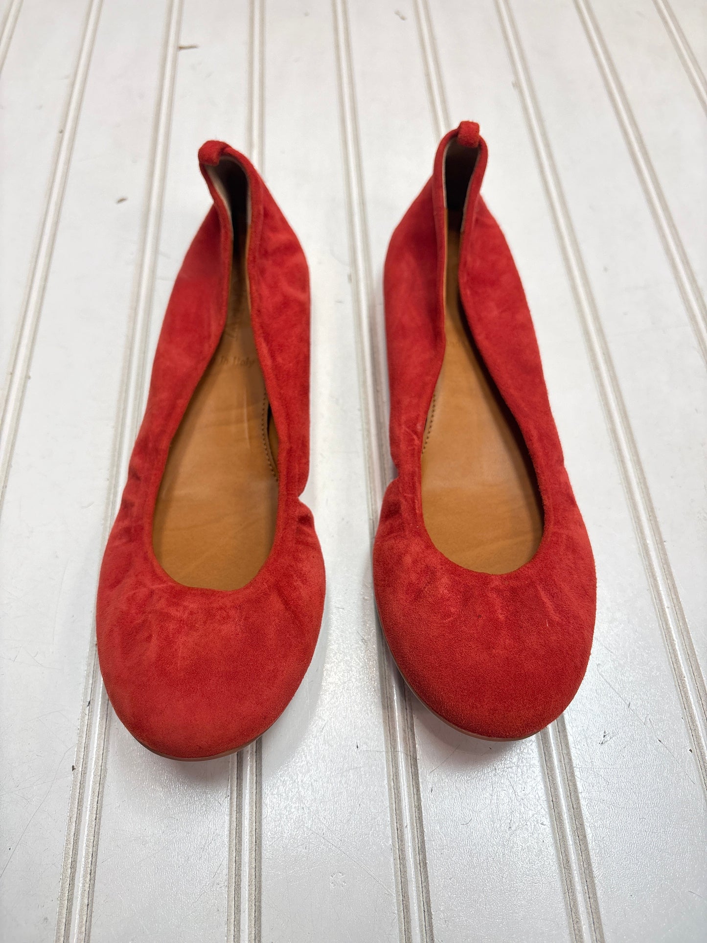 Shoes Flats By J. Crew In Red, Size: 6