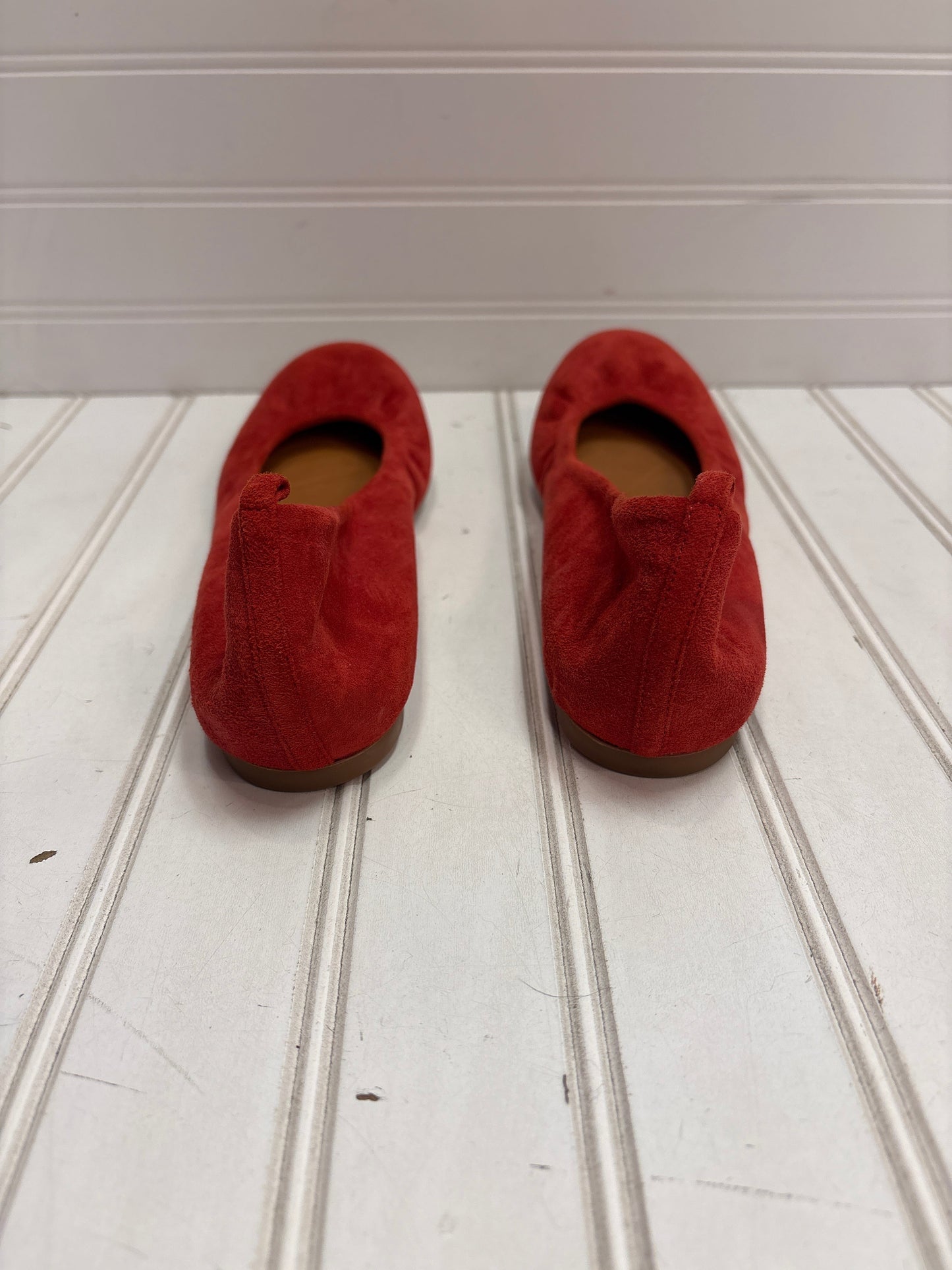 Shoes Flats By J. Crew In Red, Size: 6