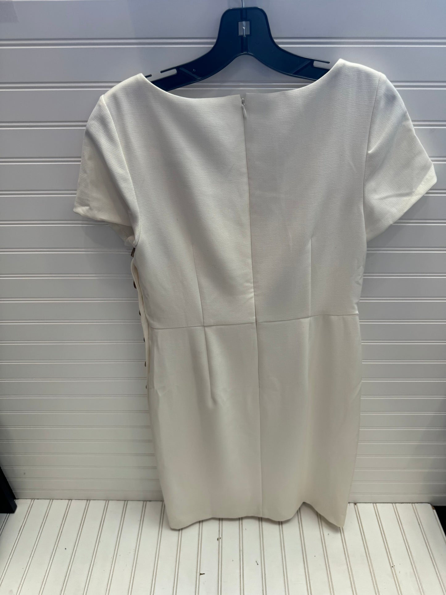 Dress Work By Ann Taylor In Cream, Size: 6