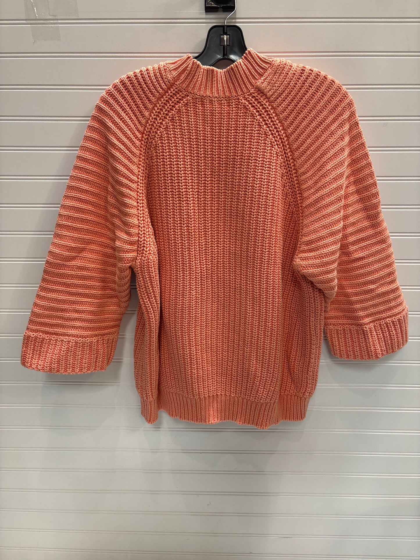 Sweater By Maeve In Peach, Size: M