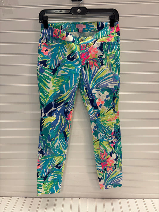 Pants Designer By Lilly Pulitzer In Multi-colored, Size: Xxs