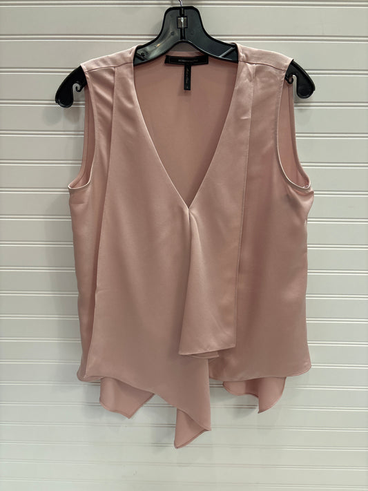 Top Sleeveless By Bcbgmaxazria In Pink, Size: S