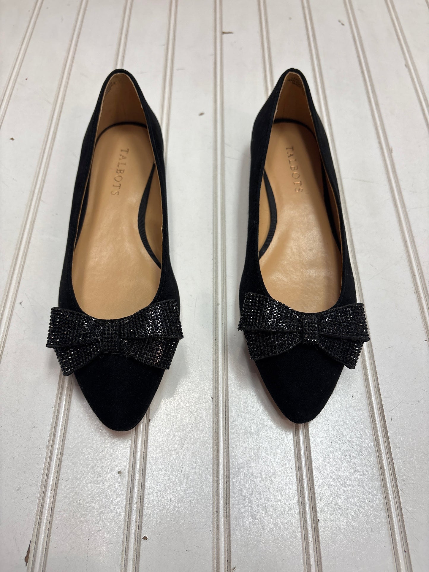 Shoes Flats By Talbots In Black, Size: 7