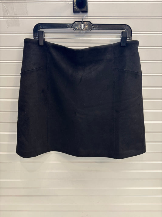 Skirt Mini & Short By Loft In Black, Size: 14