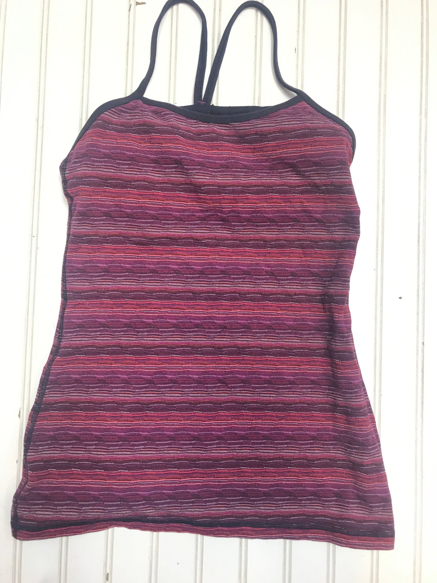 Athletic Tank Top By Lululemon In Multi-colored, Size: 6