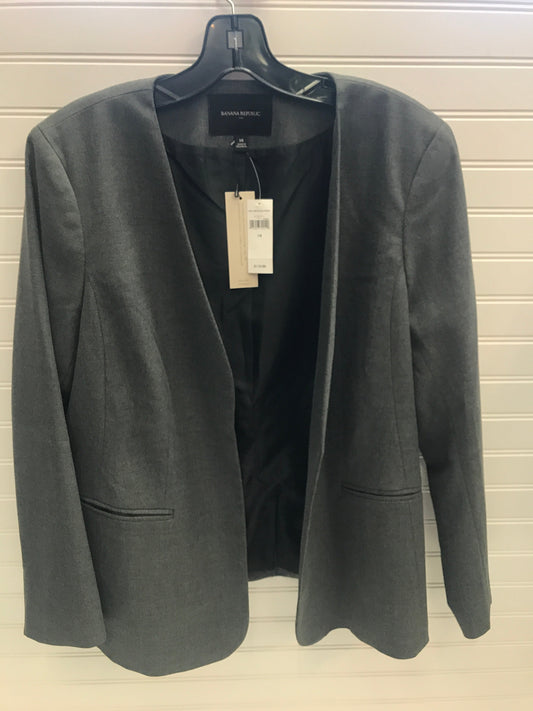 Blazer By Banana Republic In Grey, Size: 14