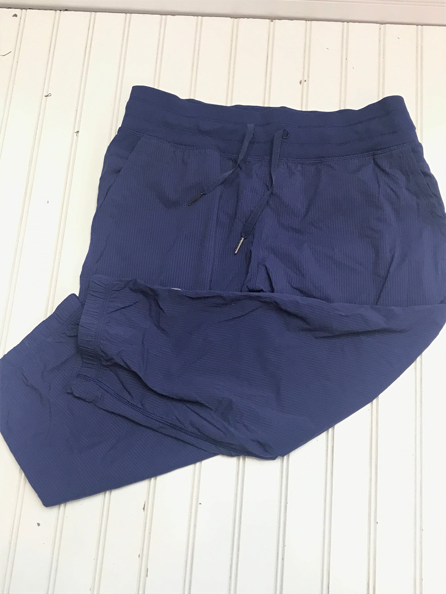 Athletic Capris By Lululemon In Blue, Size: 8