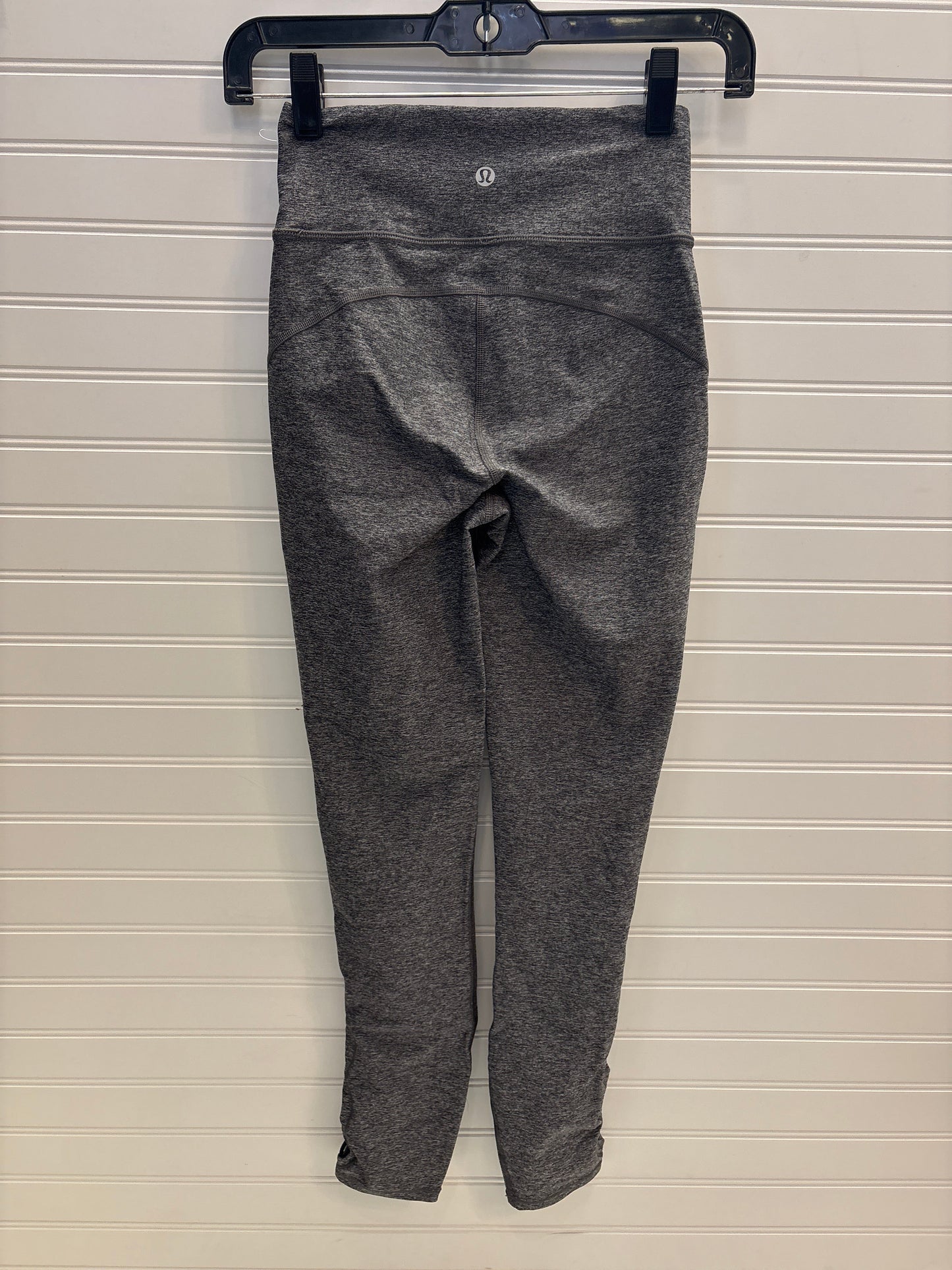 Athletic Capris By Lululemon In Grey, Size: 4