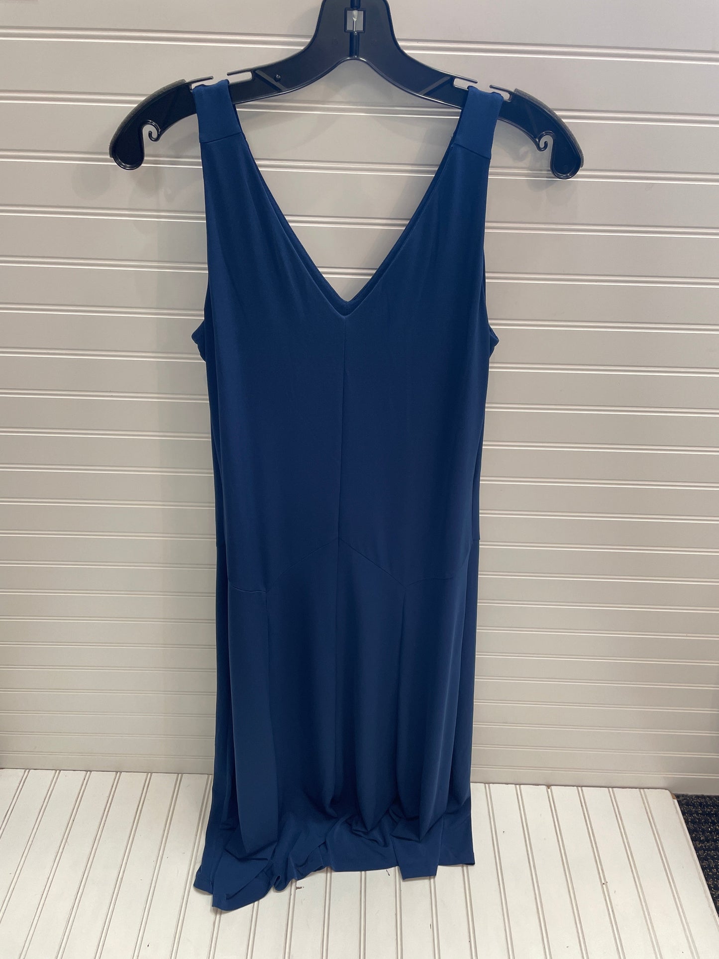 Dress Casual Midi By Banana Republic In Blue, Size: S