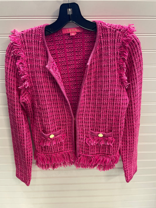 Blazer Designer By Lilly Pulitzer In Pink, Size: Xxs