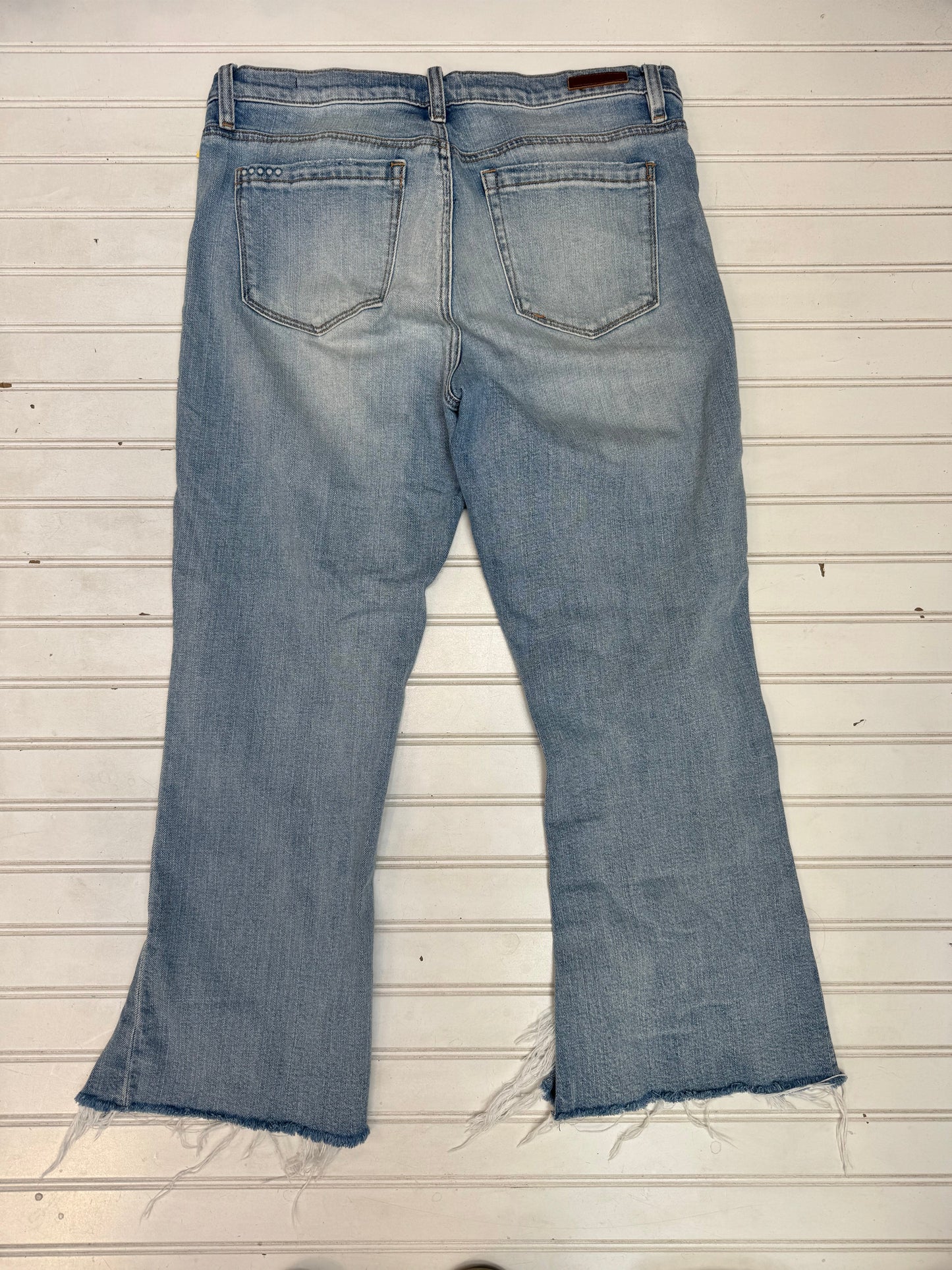 Jeans Cropped By Blanknyc In Blue Denim, Size: 10