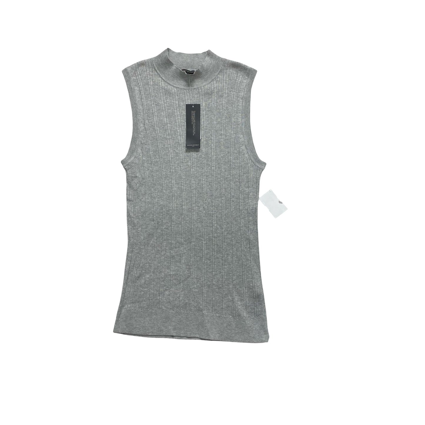 Top Sleeveless By Banana Republic In Grey, Size:Xs