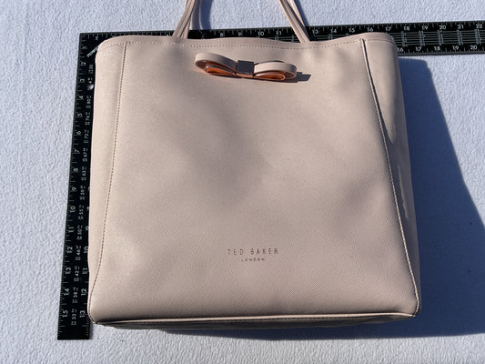 Handbag By Ted Baker In Pink, Size:Large