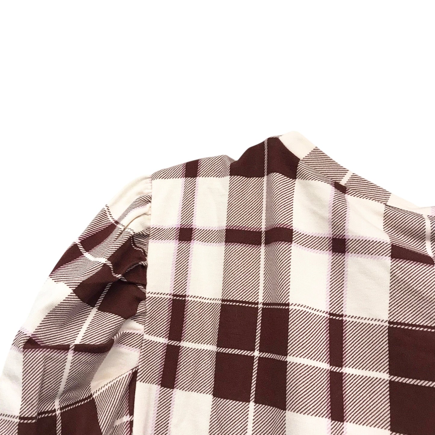 Top Ls By Ann Taylor In Checkered Pattern, Size:Xl