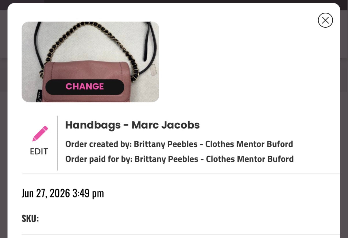 Crossbody Luxury Designer By Marc Jacobs, Size: Medium