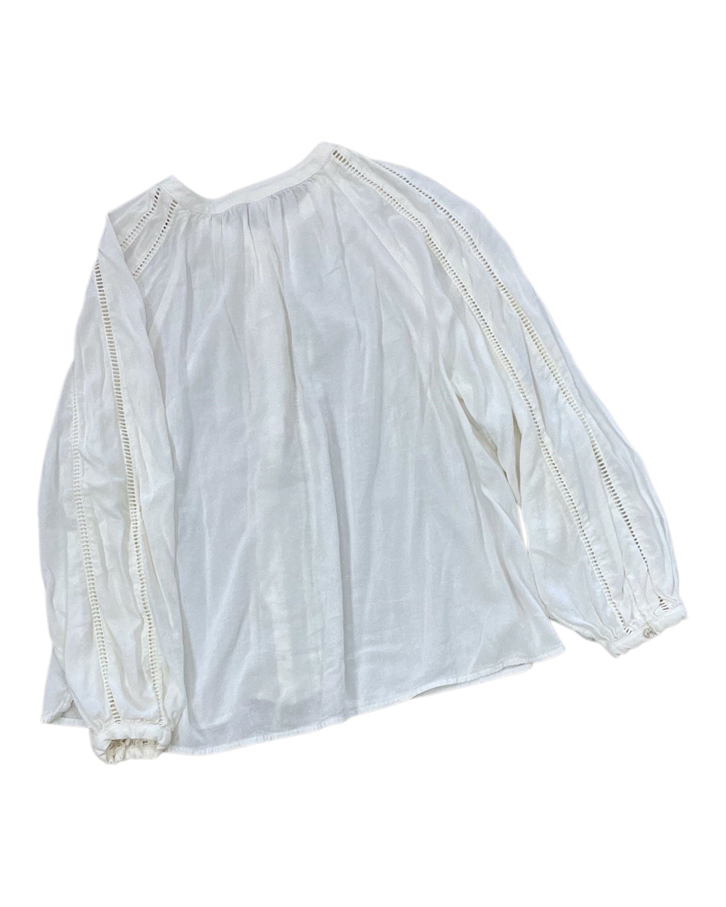 Blouse Ls By Old Navy In Cream, Size:Xs