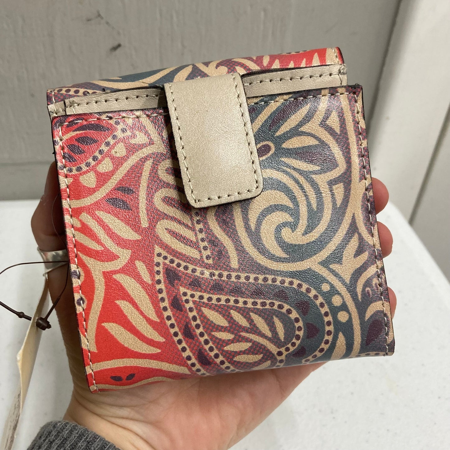 Wallet Designer By Patricia Nash In Orange, Size:Small