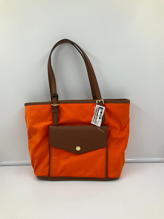 Handbag Designer By Michael Kors In Orange, Size:Medium